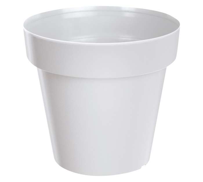 Prosperplast Lofly Pot - White (245 x 245 x 225mm)