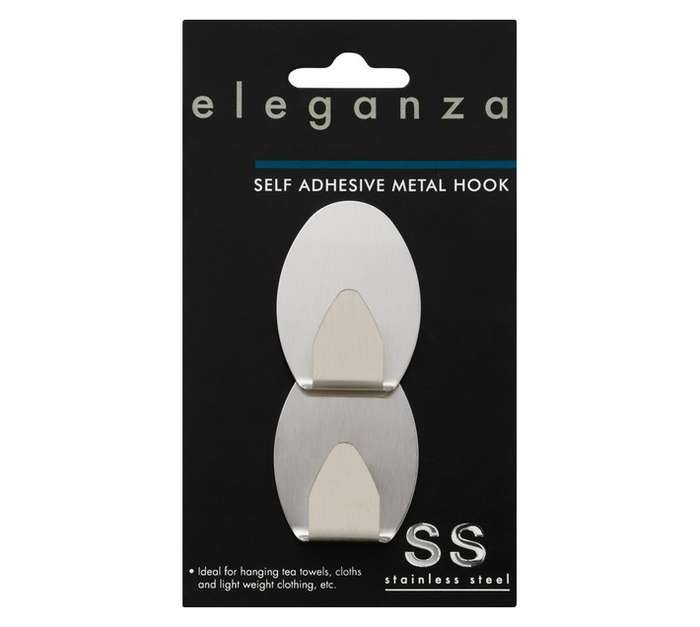 Dejay Medium Oval Hook - Stainless Steel
