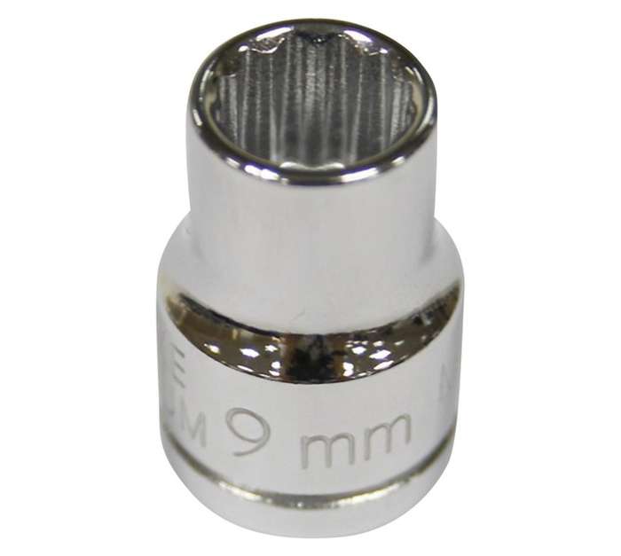 Mastercraft Shallow Socket 3/8" Dr (9mm)