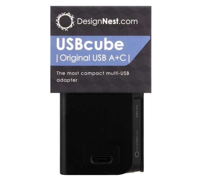 Allocacoc Original USB Cube - Black