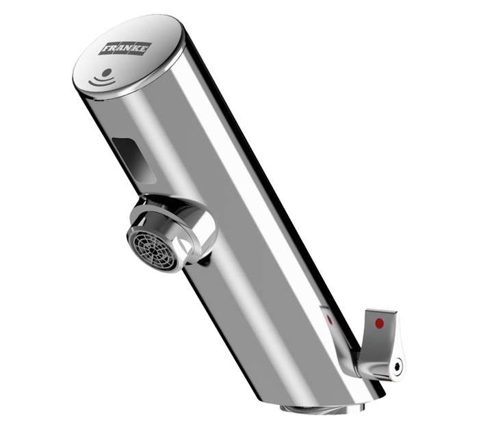 Franke Electronic Pillar Basin Mixer - Chrome