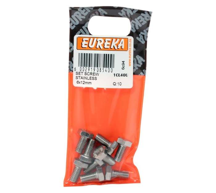 Eureka 10 x 1CL40U Set Screw (6 x 12mm)