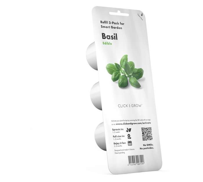 Click and Grow 3 x Basil Plant Pods