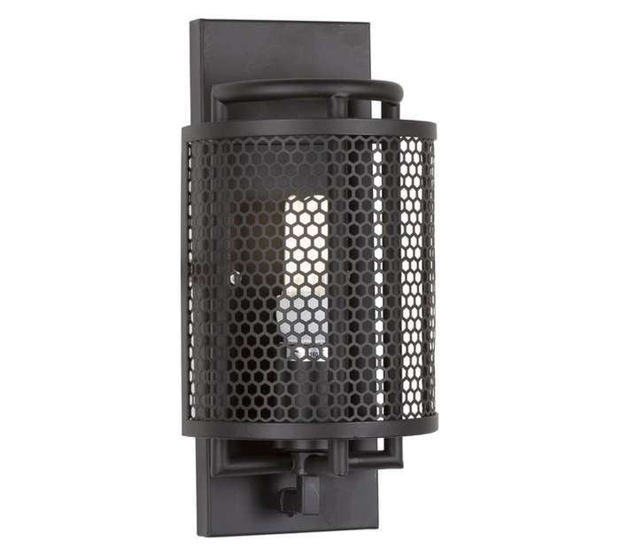 Radiant Mesh Wall Light - Black(40W)