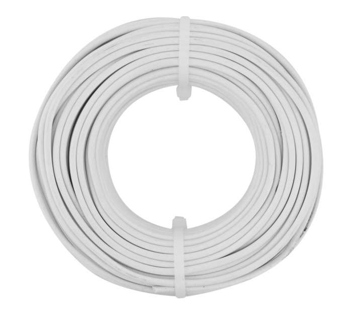 SRU 4 Core Alarm Communication Cable - White (25m)