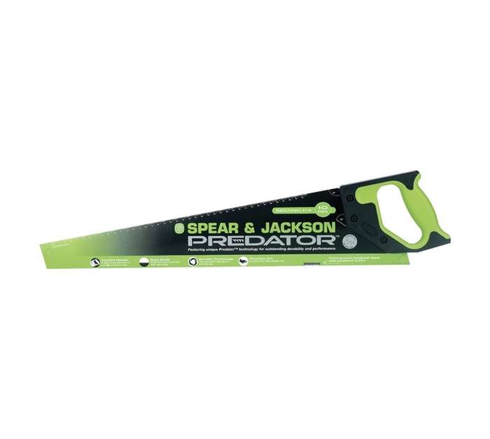 Spear and Jackson 550mm Hard Point Handsaw Fine 9t/10p
