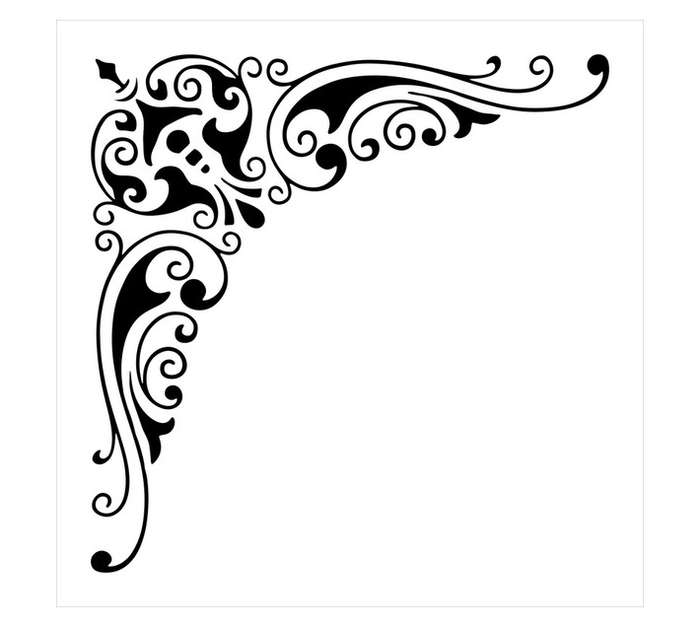 Unlimited Fillagree Stencil - Milky White (160 x 160mm)