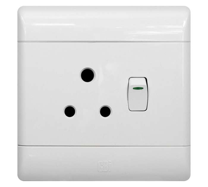 CBI 4x4 Single Socket - White