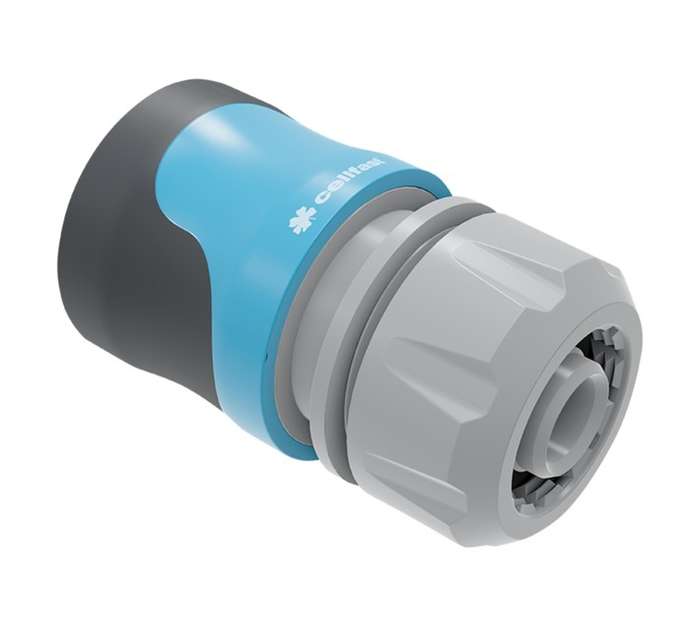 Cellfast 50-632 Soft Touch Hose Connector - Blue/Grey (12mm)