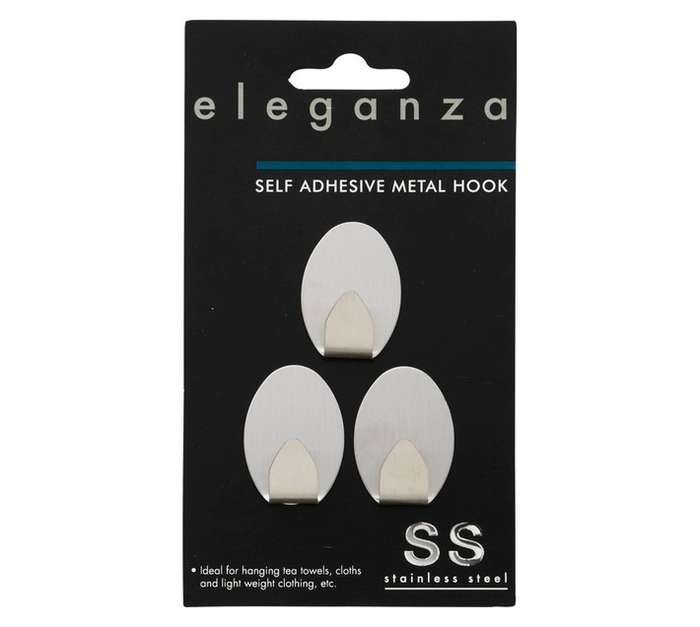 Dejay Small Oval Hook - Stainless Steel