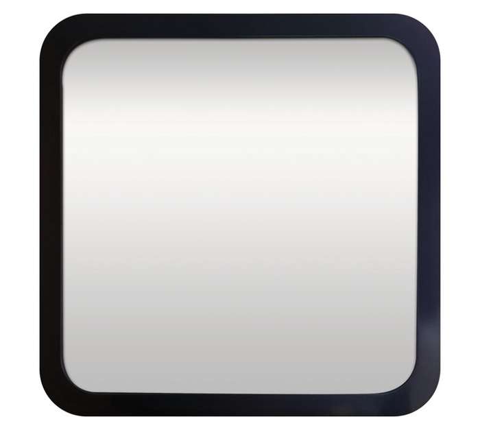 Design House Apolo Mirror - Black (900 x 900mm)
