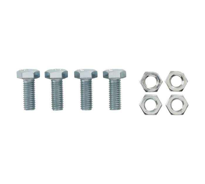 Eureka 8 x 20mm Galvanised Screw and Nut Set (4 Pack)