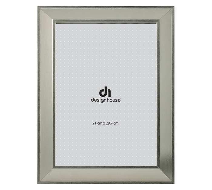 Amber Bay Demi Picture Frame - Silver (297 x 210mm)