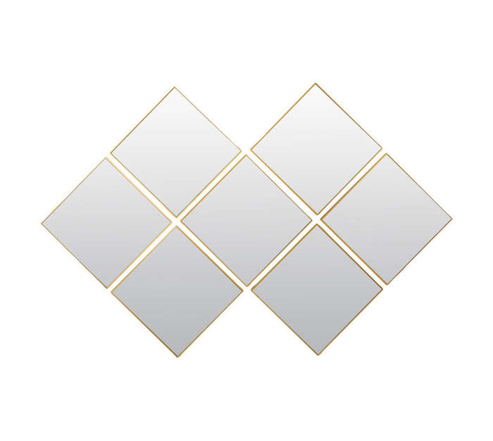 Design House 7 Piece Darwin Mirror - Gold