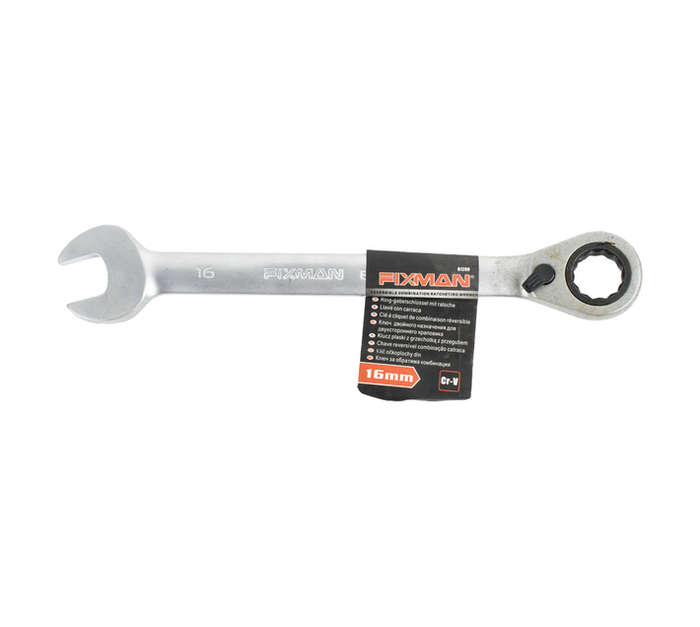 FIXMAN COMB WRENCH 16MM REV RATCHET