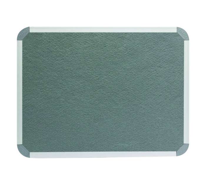 Parrot Products BD0776L Aluminium Frame Information Board - Grey (2400 x 1200mm)