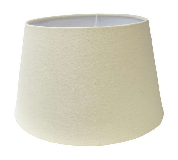 Design House Tapered Drum Lamp Shade - Ivory (260mm)