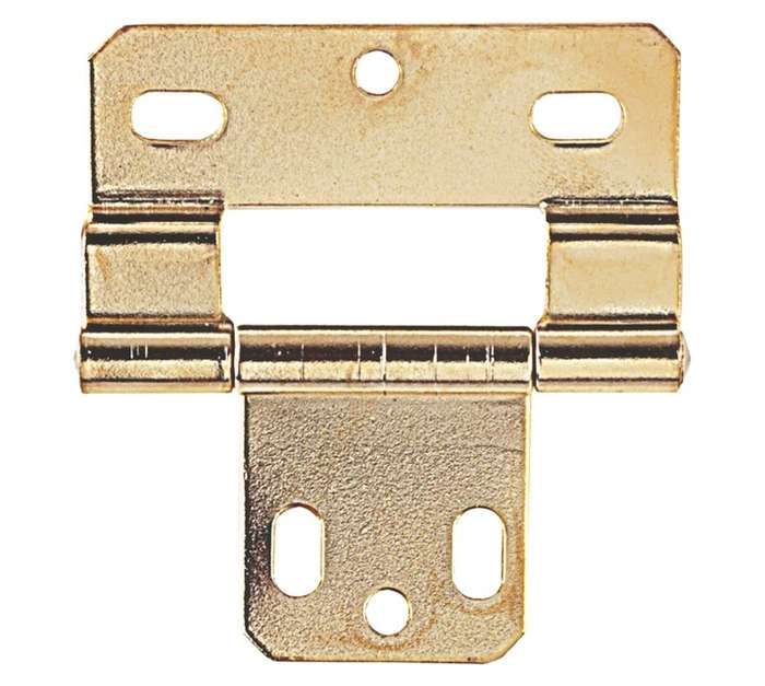 Mackie Easyfit Hinge - Brass Plated (55mm)