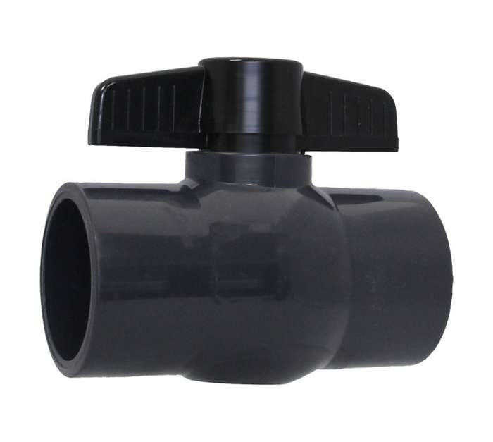 Orca Glued Ball Valve - Grey (50mm)