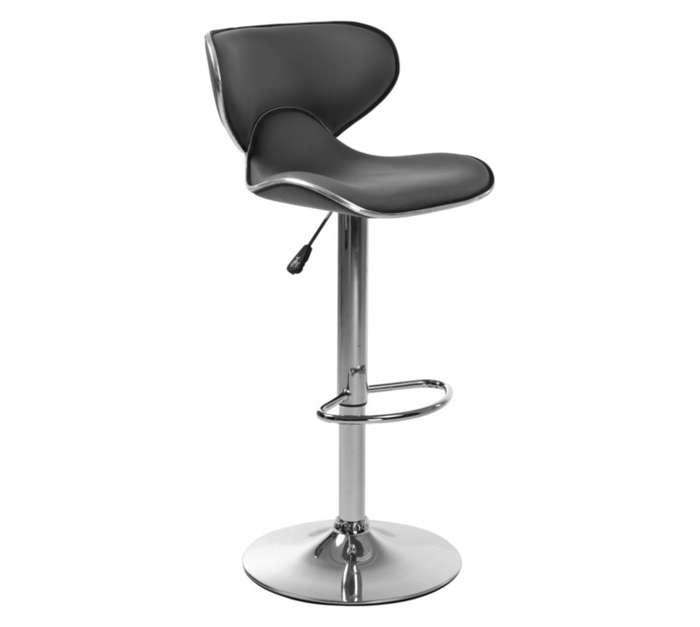 Fiji Barstool - Black (490 x 450 x 1005mm)
