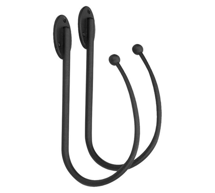 Design House 28PSTBMB Designer Tieback - Matt Black (28mm)