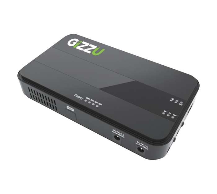 Gizzu Mini Dual DC UPS (36W)