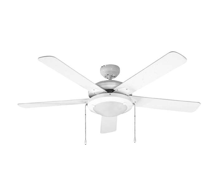 Decor Centre 5 Blade Ceiling Fan - White (1370mm)