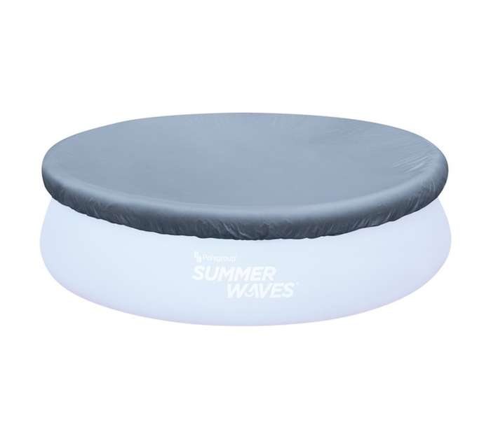 Summer Waves 10ft Ring Pool Cover - Grey