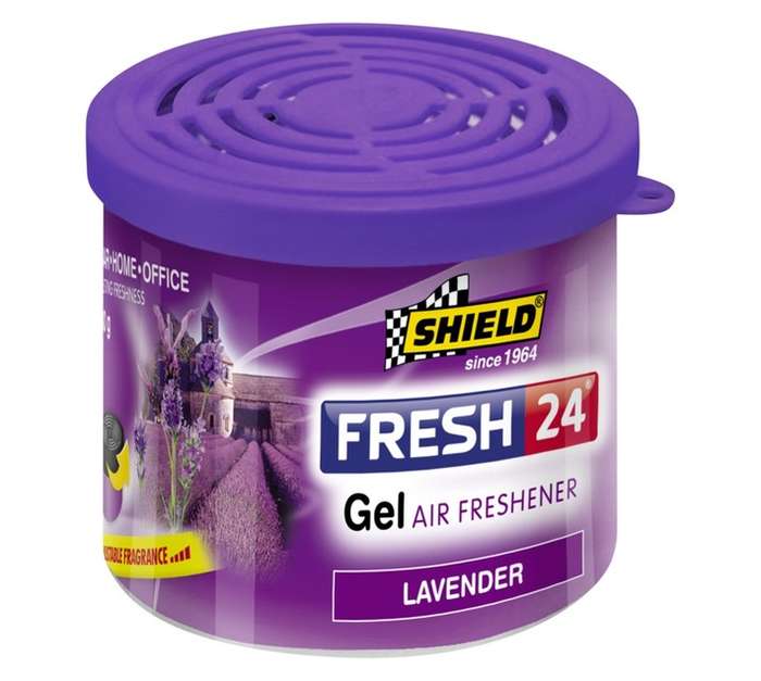 Shield Fresh 24 Lavender Air Gel Freshener (80g)