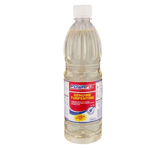 Powafix Genuine Turpentine (750ml)