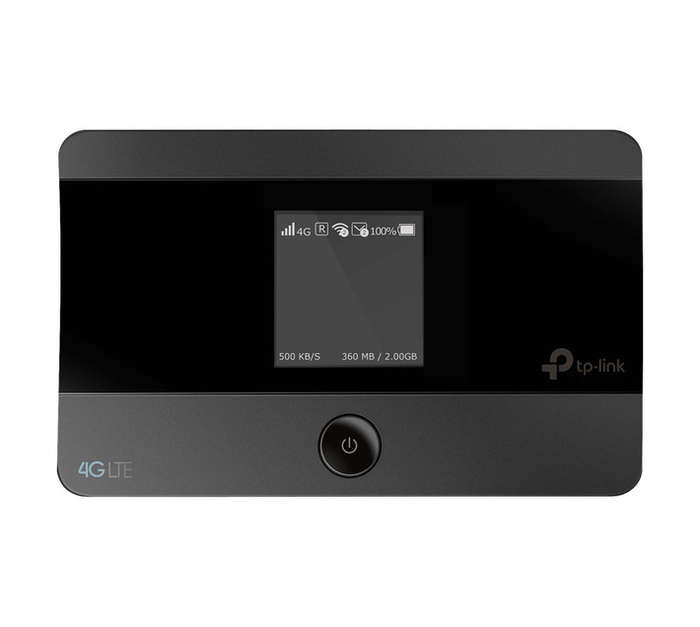 TP-Link M7350 150 Mbps 3G/4G LTE Travel Wi-Fi Router - Black (106 x 66 x 16mm)