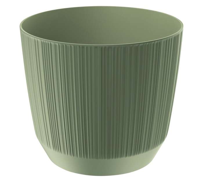 Prosperplast Ryfo Plant Pot - Green (126 x 108mm)
