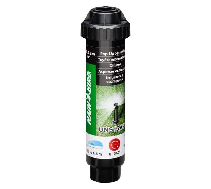 Rain Bird Uni-spray 15 Inch Adjustable Nozzle - Black (4 inch)