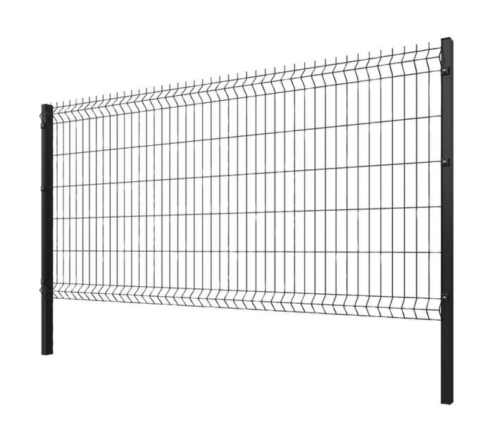 Storm Garden Boundary Fence Panel - Charcoal (2500 x 1200mm)