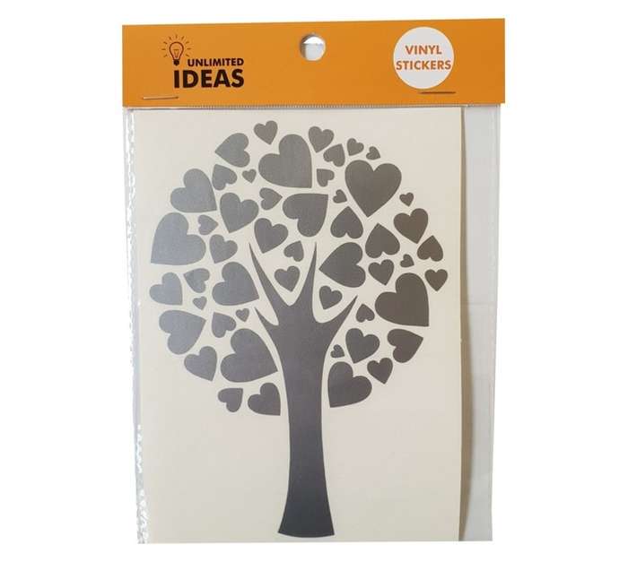 Unlimited Vinyl Heart Tree (160 x 110mm)