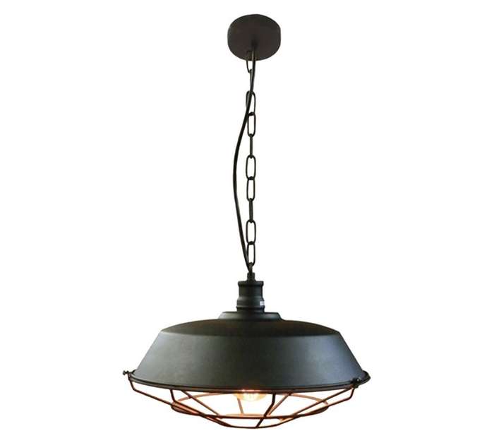 Radiant JC143-BL Grid Pendant Light - Black (485mm)