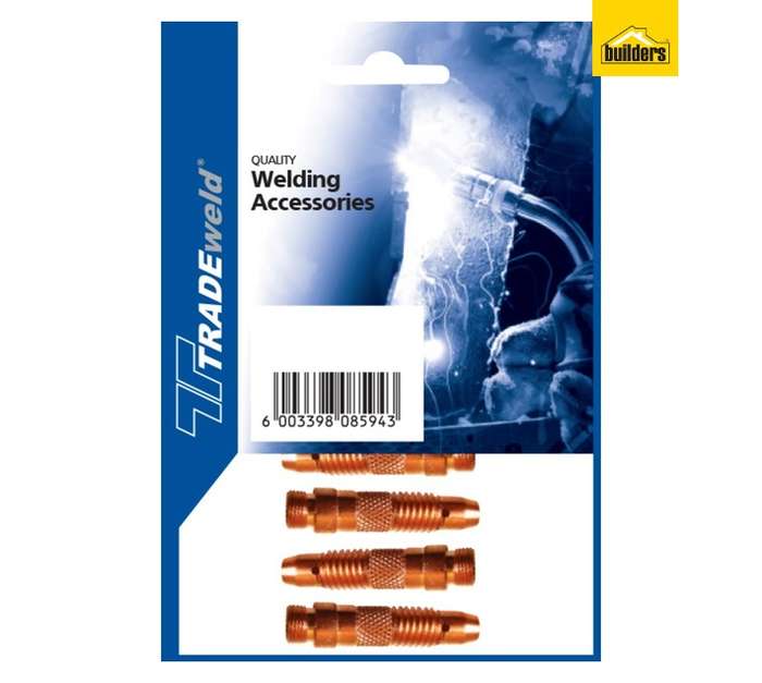 Tradeweld EWPACTT017 5 x TIG Collet Bodies (3.2mm)