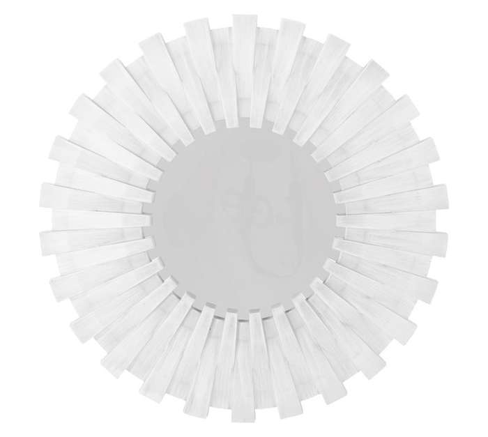 Design House Sunburst Mirror - White (490mm)