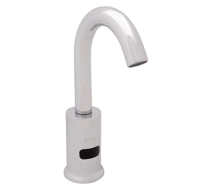 Splashmatic Sensor Basin Spout ACandDC Chrome