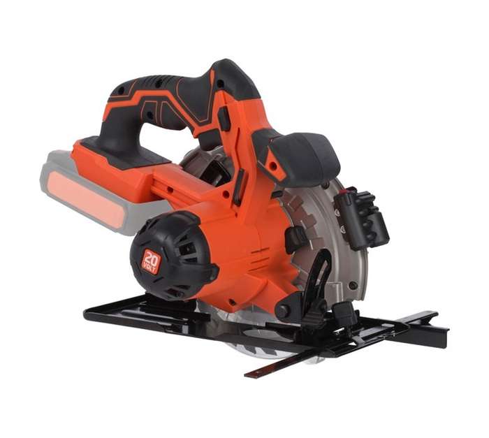 Power Plus Dual Power Circular Saw 20V POWDP2520) (Battery and Charger not included)