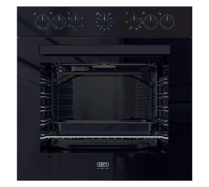 Defy Under Counter Oven (564 x 599 x 594mm) Black DBO482