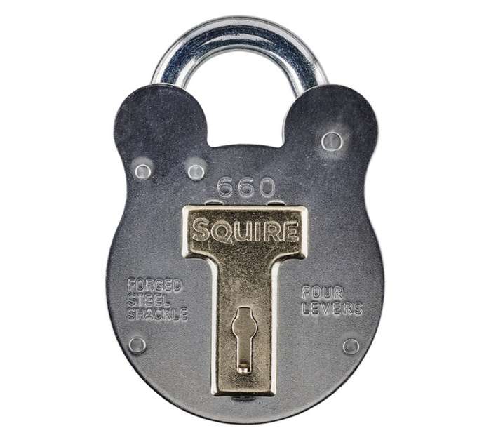 Squire 660 Large Old English Padlock (64mm)