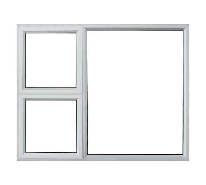 Swartland Kenzo Aluminium Top Hung Window - White (1490 x 1190mm)