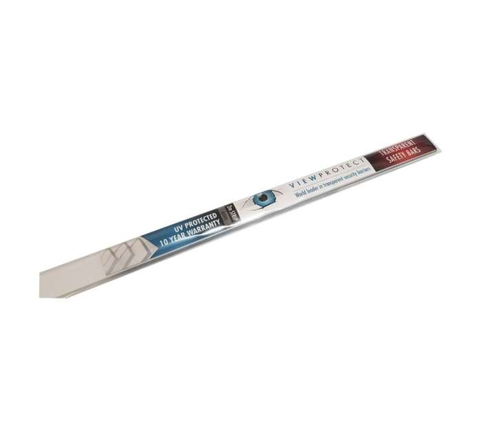 ViewProtect Burglar Bar Strip - Transparent (2000 x 30 x 6mm)