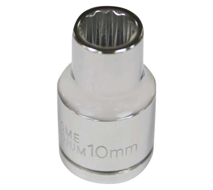 Mastercraft Â½" Drive 12 Point Socket (10mm)