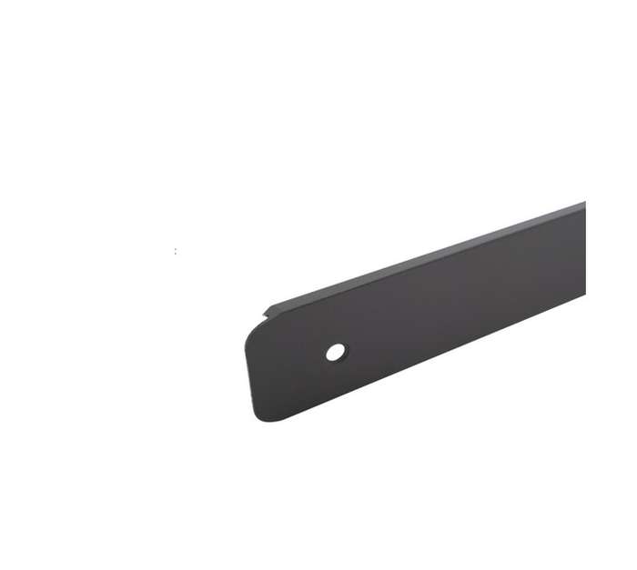 Home and Kitchen 765193 R4 Postform Corner End Trim - Black Nickel (900mm)