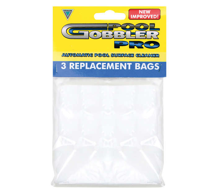 Verimark Pool Gobbler Replacement Bags - Blue (3 Piece)