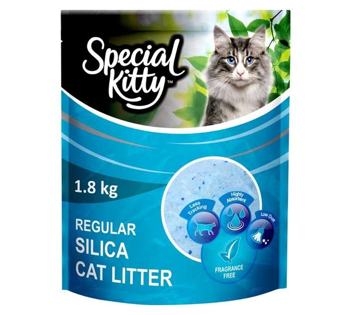 Special Kitty SKL180 Regular Silica Cat Litter (1.8kg)
