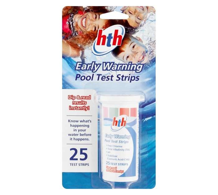 HTH 25 x Early Warning Pool Test Strips