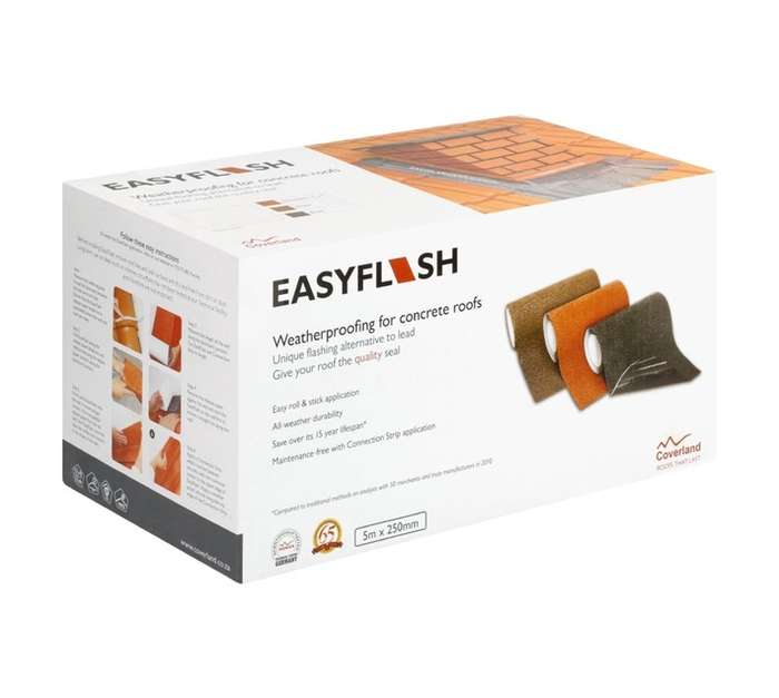 BMI Coverland 5m x 250mm Easy Flash - Terracotta